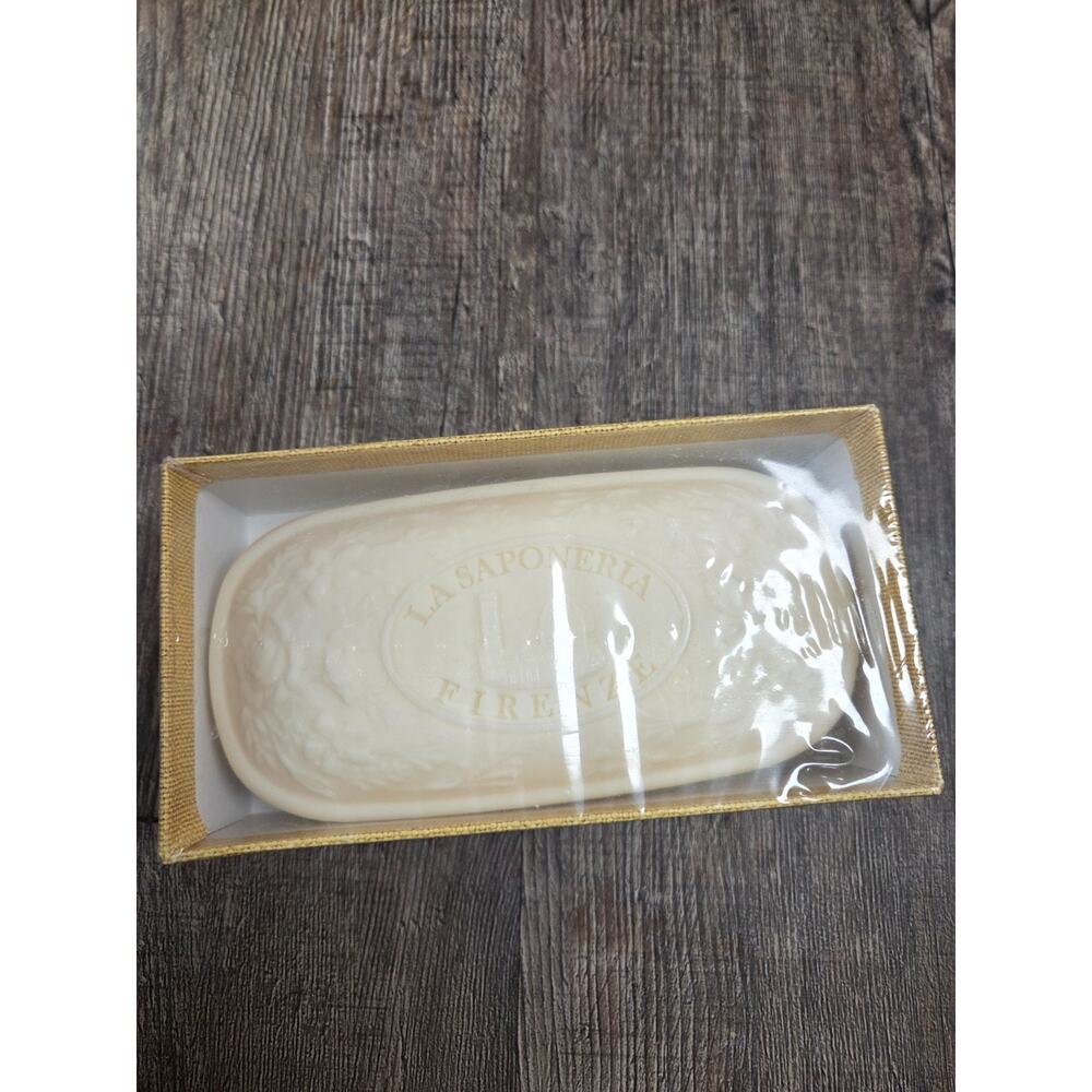 La Saponeria Firenze Lemon Scented Bar Soap 10.5 oz Made in Italy New NIP - Picture 2 of 3